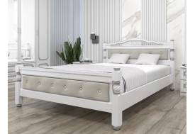 Кровать Карина-11 1400 Белый жемчуг