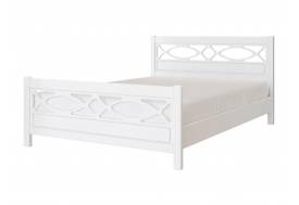 Кровать Лоренса 1400 Белый античный