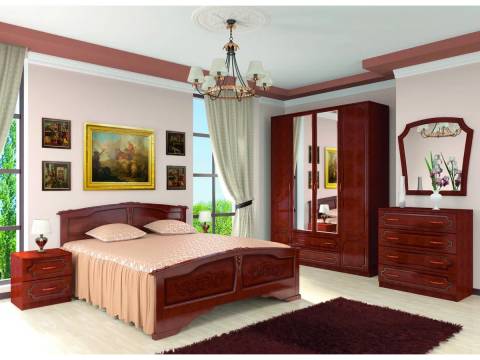 Спальня Лак Орех