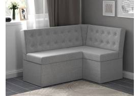 Скамья угловая Олимп-мини светло-серая