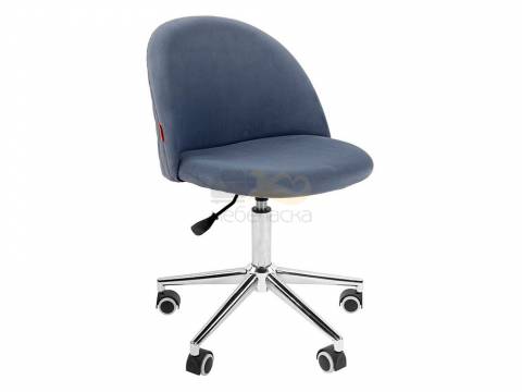 Кресло Chairman Home 118 Россия ткань Т-71 голубой