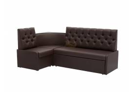 Кухонный уголок КУ 17 с коробом для хранения экокожа Линкольн 221