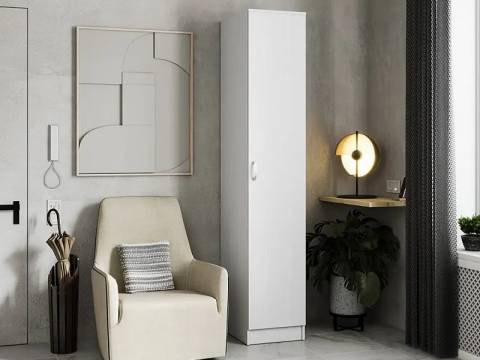 Шкаф Ронда ШК-1 белое дерево