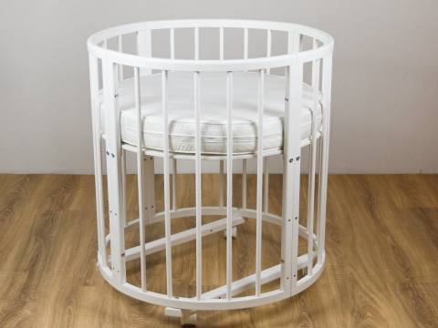 Кроватка трансформер 6 в 1 Мини белая