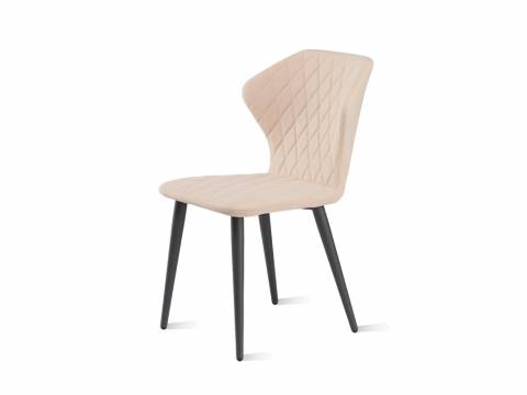 Стул Йорк Велюр dream Bone бежевый