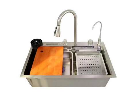 Мойка Dikalan KN754505 из нержавеющей стали многофункциональная Сатин