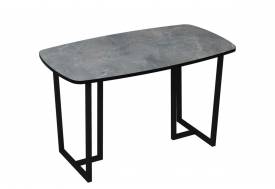 Стол Бостон серый будда/черный