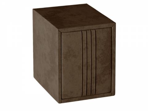 Тумба мягкая Севилья Вариант 7 Альба светло-коричневый