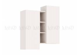 Шкаф подвесной комбинированный Оскар Кашемир