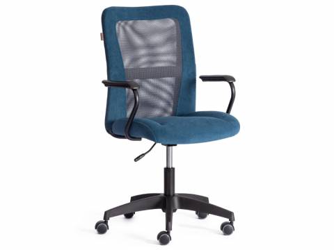 Кресло STAFF флок синий