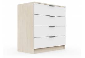 Комод Монблан 800 Дуб сонома-Белый Шагрень