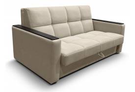 Диван Рэй 1600х2000 Клетка с прямыми подлокотниками с МДФ вивальди 3