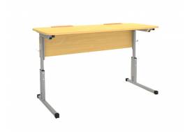 Стол ученический с наклонной столешницей Лц.КР_5-7-т25 / Лц.С2ДК-16/2 ЛДСП 16 мм Лицей