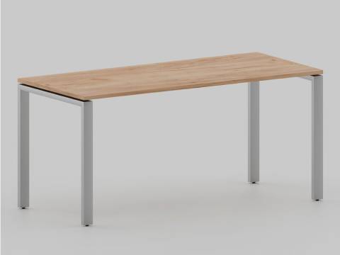 Стол с эффектом парения Лофт П-образные опоры серые ЛО.Кпп_8 800х1200 мм