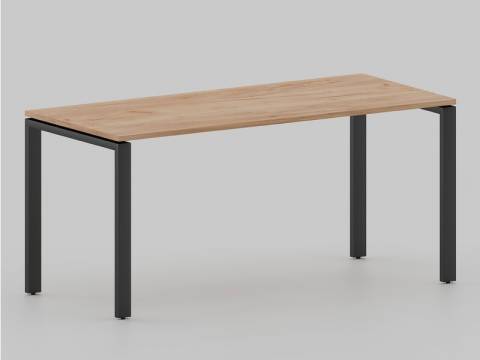 Стол с эффектом парения Лофт П-образные опоры черные ЛО.Кпп_7 700х1800 мм