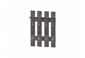 Вешалка 800 цемент темный