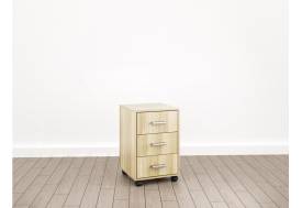 Тумба подкатная (О-7) Eclectic lite одноцветный Дуб рокпайл