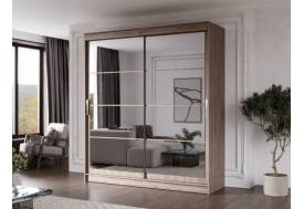Шкаф-купе Гранд-1 2000 Дуб Горный-двери Зеркало