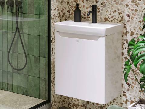 Тумба с раковиной Lana 50 белая