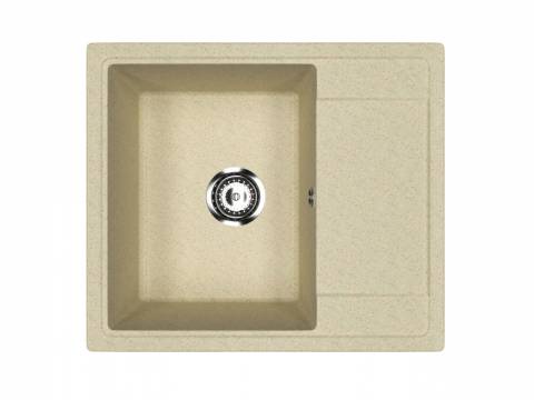 Кухонная мойка Uperwood ECON UPD-201-002 бежевая матовая