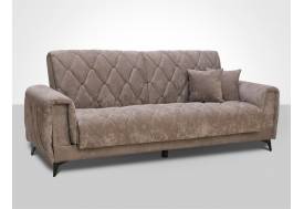 Диван Флирт 5 со съемным чехлом Сенсей корица