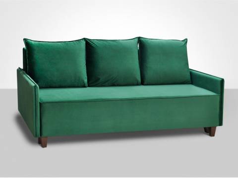 Диван Рио 3 Конфетти малахит