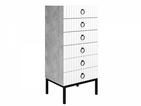 Комод 6 ящиков Бержер