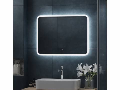Зеркало Bruno Led 800х600 с сенсором