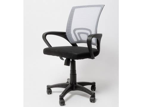 Кресло офисное OC 9030 черно-серый