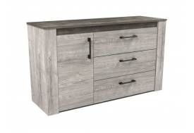Комод Денвер Риббек серый