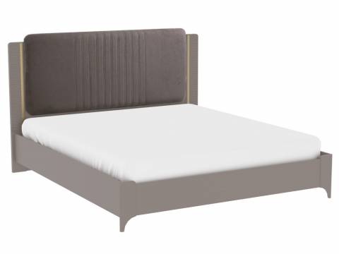 Кровать 1800 Сиде Мокко (велюр) без основания