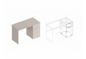 Стол письменный Тефия правый