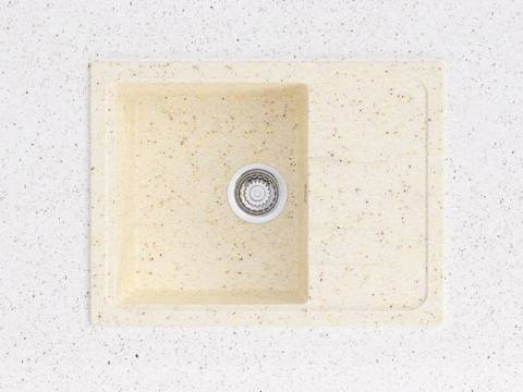 Мойка каменная врезная МК МВ150-Q2 бежевый