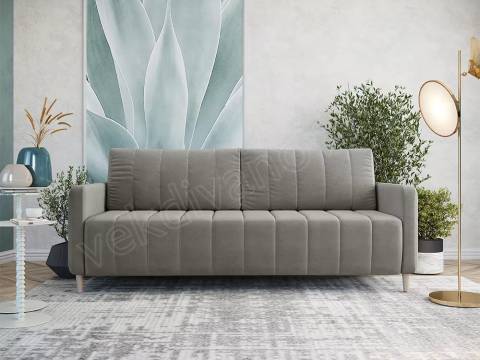 Прямой диван Берген Ultra Grey