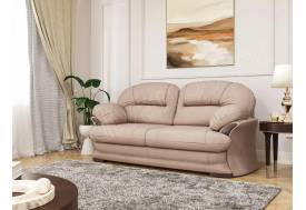 Прямой диван Квин 6 БД Ultra Caramel