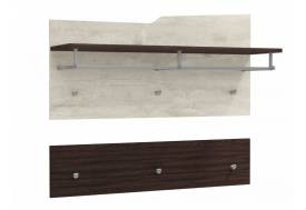 Вешалка 33.24 Лючия Бетон пайн белый